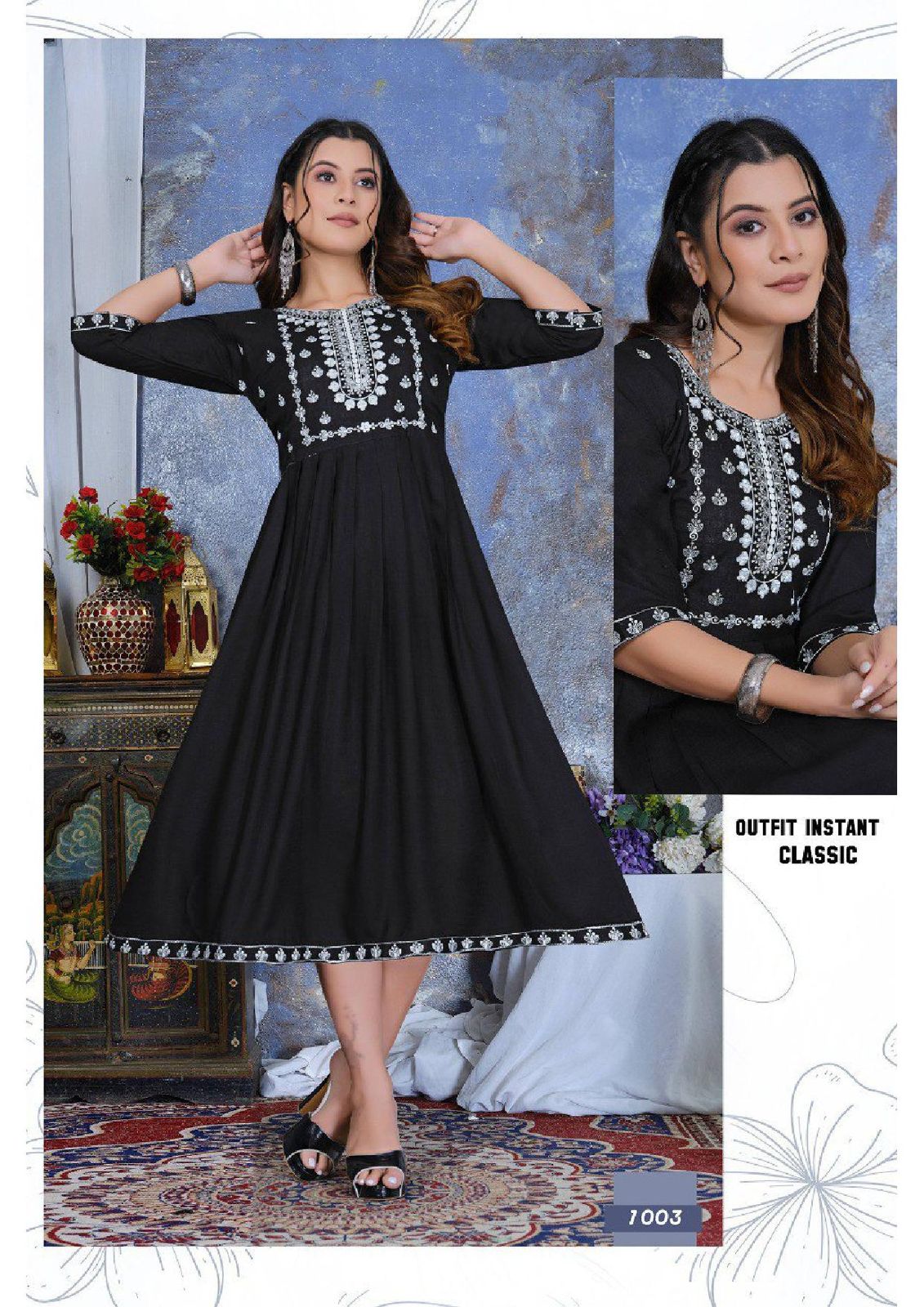 Trendy Tara Sitara Ethnic Wear Wholesale Anarakli Kurtis
